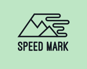 Fast Mountain Trekking logo design