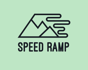 Fast Mountain Trekking logo design