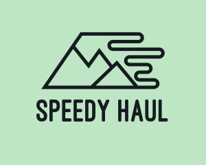 Fast Mountain Trekking logo design