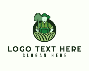 Farmer - Agriculture Lawn Farmer logo design