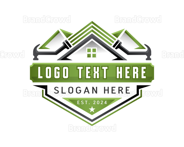 Roofing Remodel Builder Logo