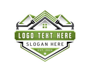 Tools - Roofing Remodel Builder logo design