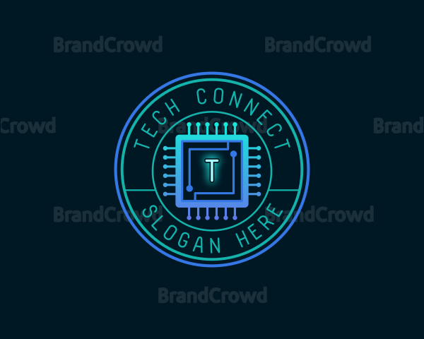 Microchip Circuit Tech Innovations Logo