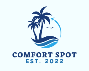 Summer Beach Ocean logo design