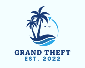 Sea - Summer Beach Ocean logo design