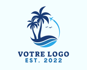 Sea - Summer Beach Ocean logo design
