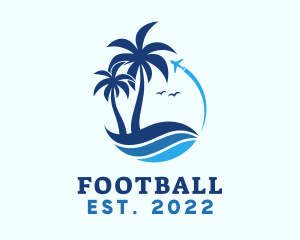 Tour - Summer Beach Ocean logo design