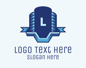 Build - Modern Building  Lettermark logo design