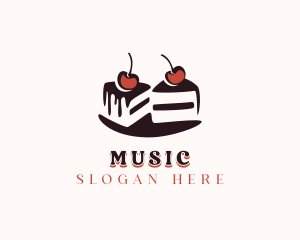 Cacao - Chocolate Cake Dessert logo design