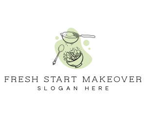 Kitchen Cooking Utensils logo design