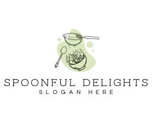 Kitchen Cooking Utensils logo design