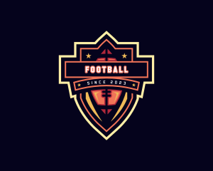 American Football Tournament logo design