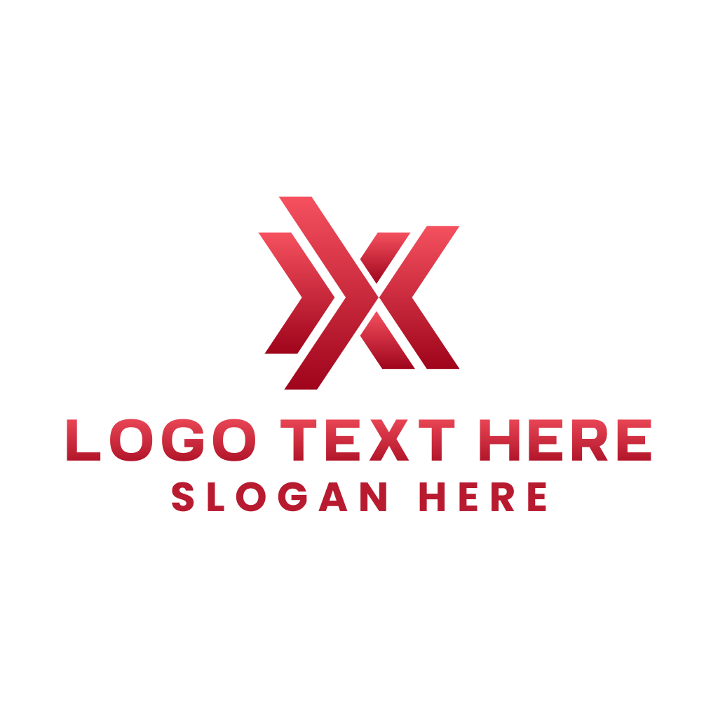 Logistics Arrow Letter X Logo | BrandCrowd Logo Maker