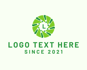 Vlog - Photography Camera Shutter logo design