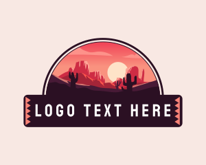 Landscape - West Desert Canyon logo design