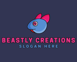 Creature - Cartoon Toy Creature logo design