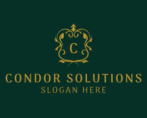 Elegant Wedding Shield logo design