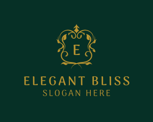 Elegant Wedding Shield logo design