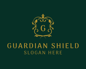 Elegant Wedding Shield logo design