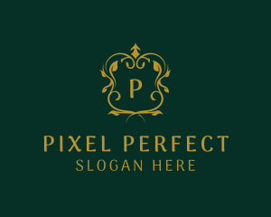 Elegant Wedding Shield logo design