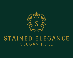 Elegant Wedding Shield logo design