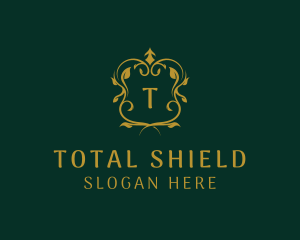 Elegant Wedding Shield logo design