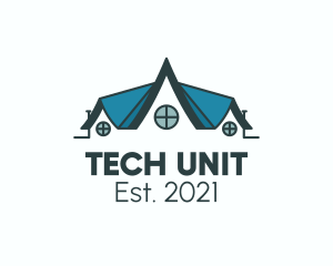 Unit - Apartment Roof Window logo design