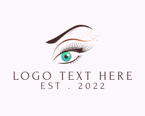 Glam - Eye Beauty Cosmetics logo design