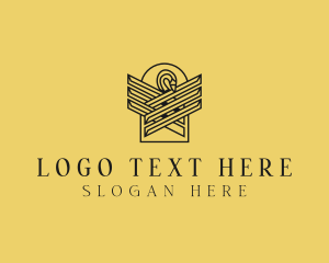Goose - Minimalist Luxury Swan logo design