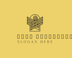 Minimalist Luxury Swan  logo design