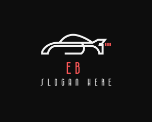 Fast Sports Car Racing Logo