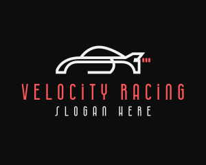 Fast Sports Car Racing logo design