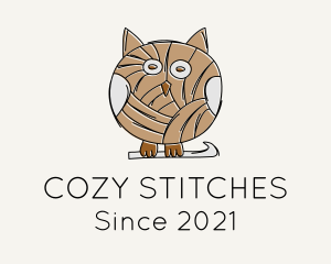 Owl Yarn Crochet logo design