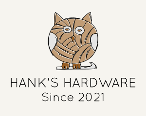 Hank - Owl Yarn Crochet logo design
