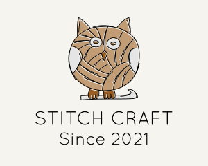 Owl Yarn Crochet logo design