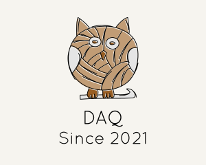 Owl - Owl Yarn Crochet logo design