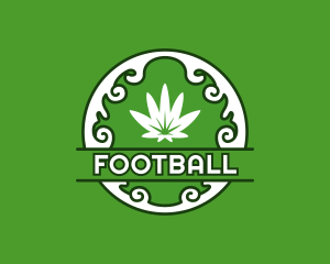 Smoke - Cannabis Leaf Weed logo design