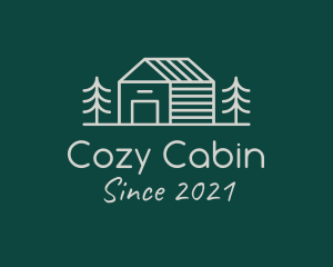 Cabin - Cabin House Realty logo design
