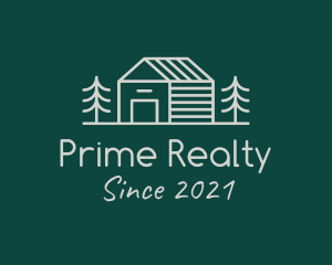 Realty - Cabin House Realty logo design