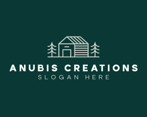 Cabin House Realty logo design