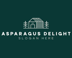 Cabin House Realty logo design