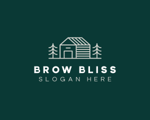 Cabin House Realty logo design