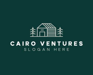 Cabin House Realty logo design