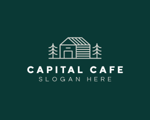 Cabin House Realty logo design