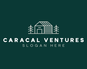 Cabin House Realty logo design