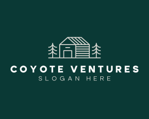 Cabin House Realty logo design