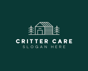 Cabin House Realty logo design