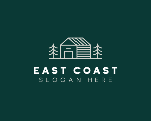 Cabin House Realty logo design