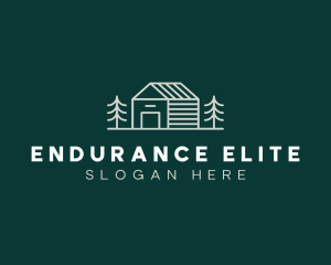 Cabin House Realty logo design