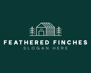 Cabin House Realty logo design